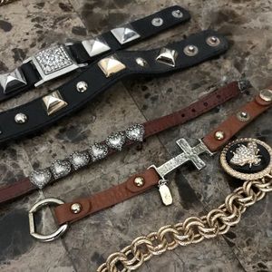 5 bracelets purchased at forever 21 and buckle